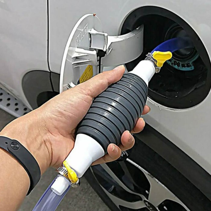barokah gamis Hand Fuel Pump Car Fuel Tank Sucker