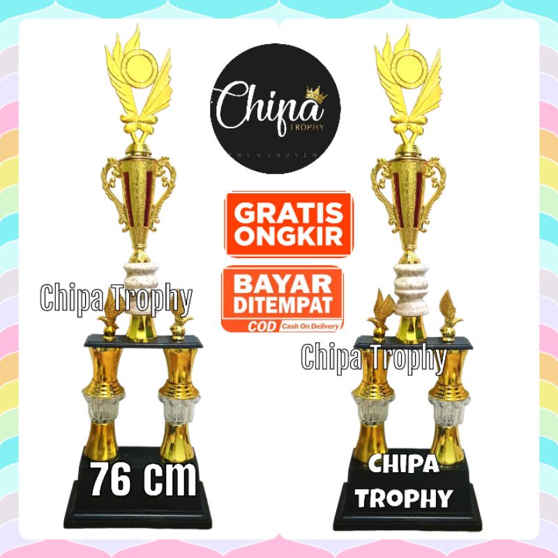 PIALA KAKI 2 BELIMBING GARIS