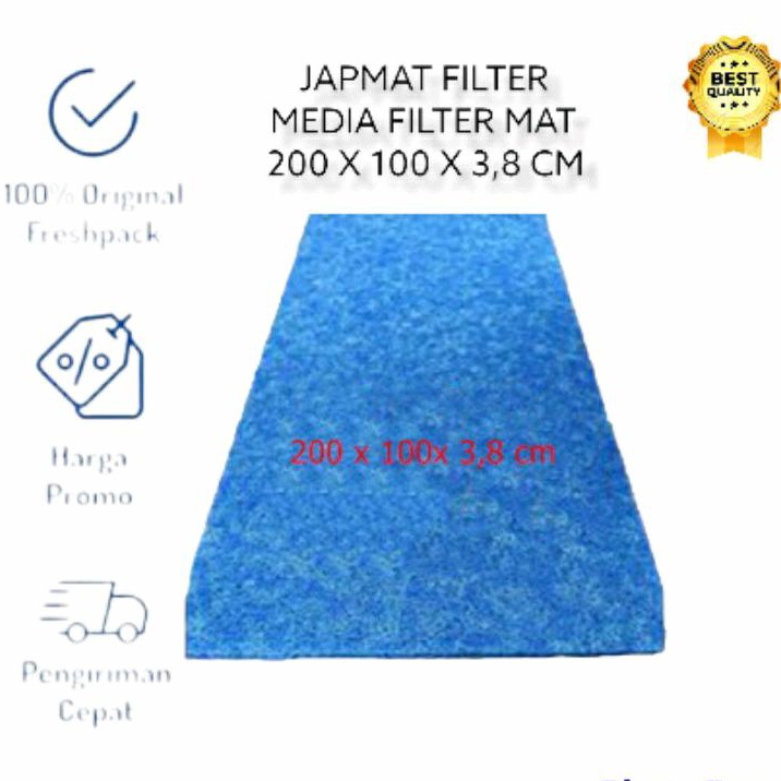 JAPMAT 200 X 100 X 3.8 CM JAPANESE MAT FILTER MAT MEDIA FILTER JAP MAT