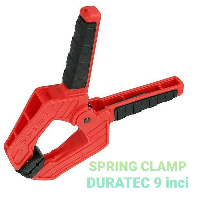 Spring Clamp 9 inch DURATEC / Catok Kayu / Penjepit Kayu Multifungsi