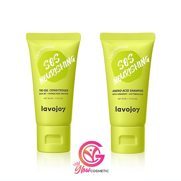 LAVOJOY LAZY SUNDAY SHAMPOO &amp; CONDITIONER TRAVEL SIZE