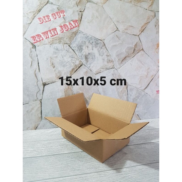 

Kardus / Box / uk. 15x10x5 cm / Kotak Karton packing polos baru ST