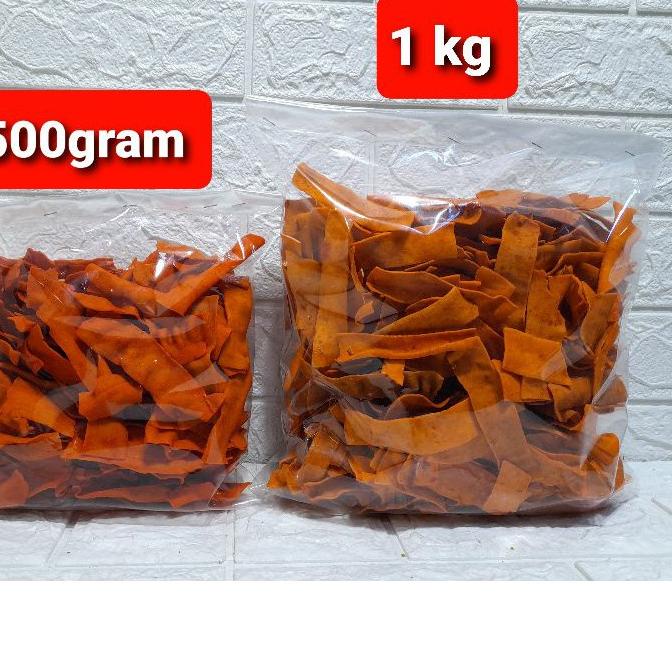 

limited Edition✔️krupuk slondok mentah warna merah pedas manis 1 kg|SQ6