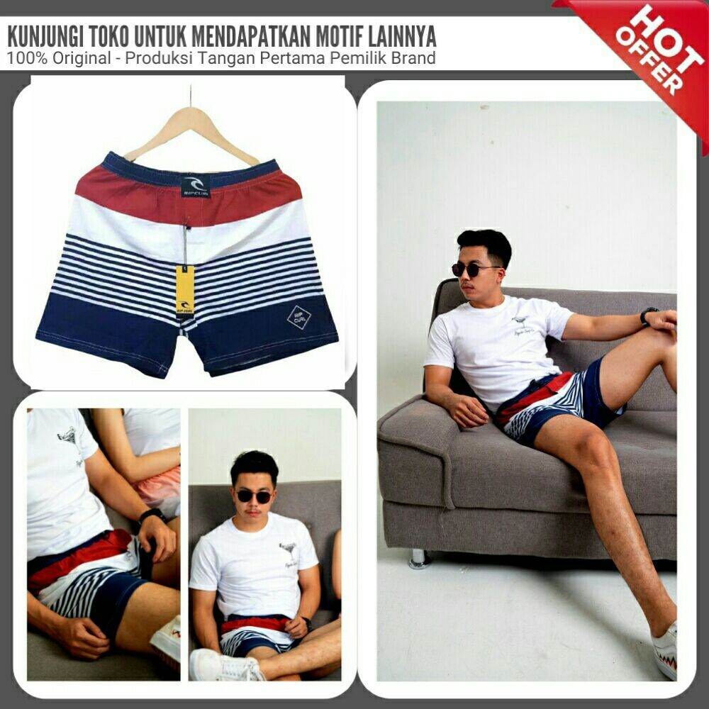 BEST SELLER - BOXER PRIA I BOXER WANITA I CELANA PENDEK I CELANA BOXER GROSIR BOXER  KOLOR PANTAI HC