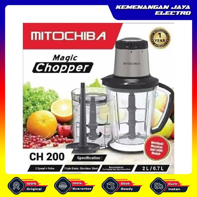 Mitochiba Food Chopper Ch-200 Magic Chopper