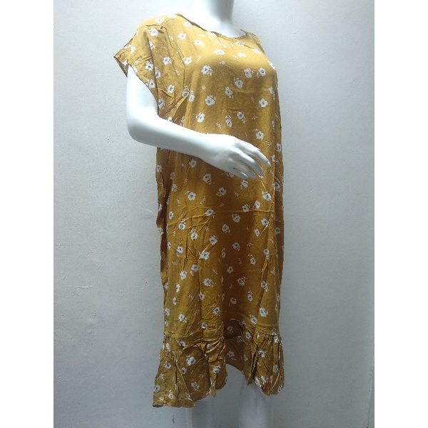 Daster ruffle PREMIUM / daster ruffle rayon / daster viral jumbo