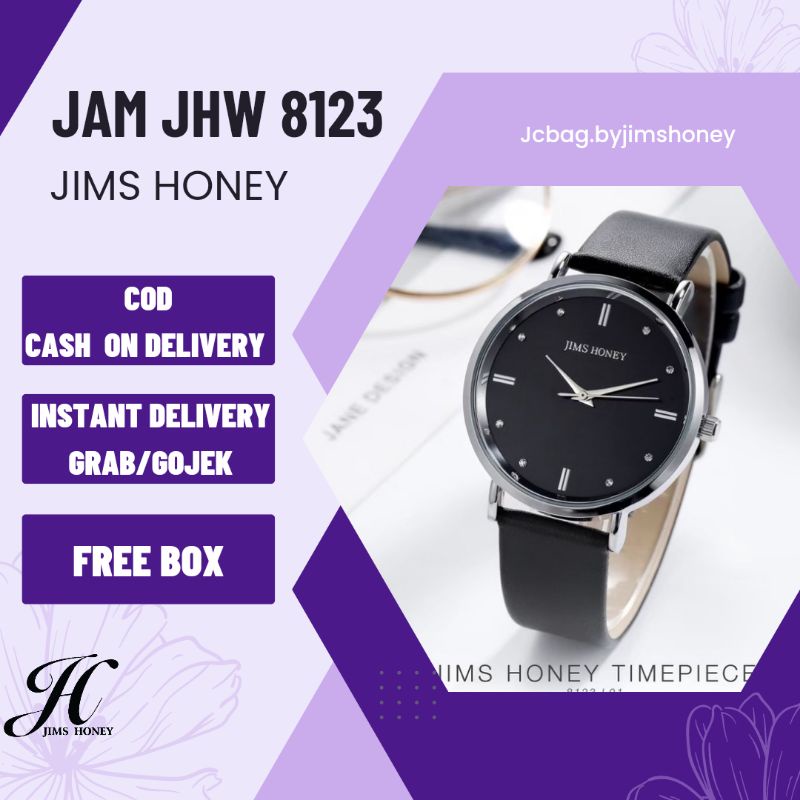 JIMS HONEY JHW 8123 JAM TANGAN WANITA ANALOG ANTI AIR