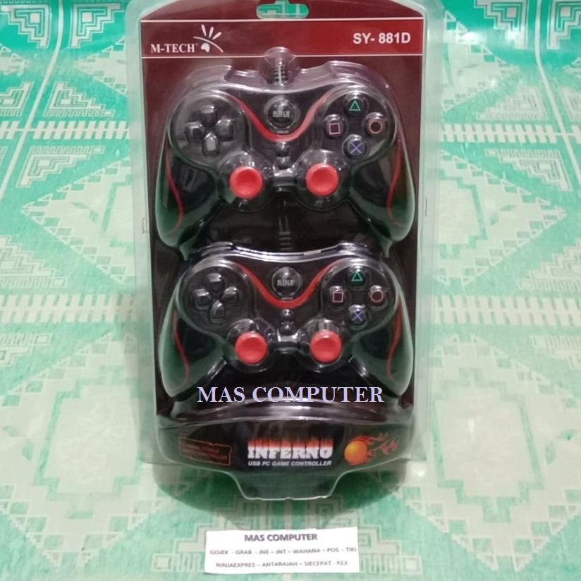 Segera Cek M-TECH STIK DAUBEL USB INFERNO / STIK SINGLE M-TECH USB / GAMEPAD / JOYSTIK / STIK PS COMPUTER JOYSTIK