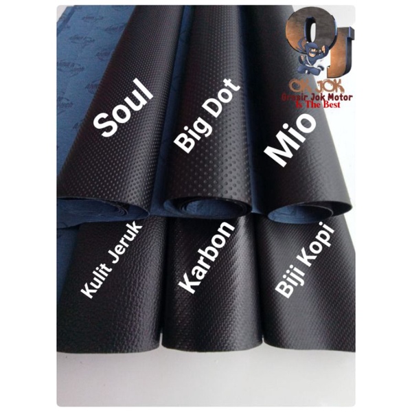 Kulit Jok Motor Hitam Polos/Kulit Jok ANNA tech Polos/Sarung Jok Motor Polos Murah/Grosir Jok Motor