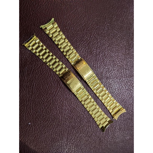 strap rantai tali jam seiko 5 warna gold