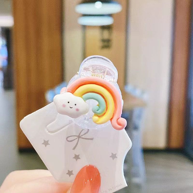 A03 Jepit Rambut Korea FASHION Lucu Anak Perempuan / JEPIT RAMBUT MINI RAINBOW
