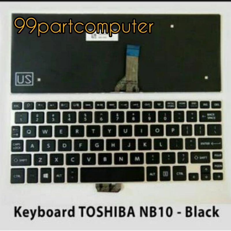 Keyboard laptop Toshiba Satelite, Satellite NB10,NB10a,NB10-A,NB15-A