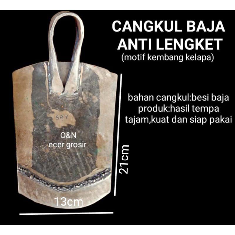 CANGKUL BAJA ASLI/CANGKUL JAWA/CANGKUL SINDANG ANTI LENGKET