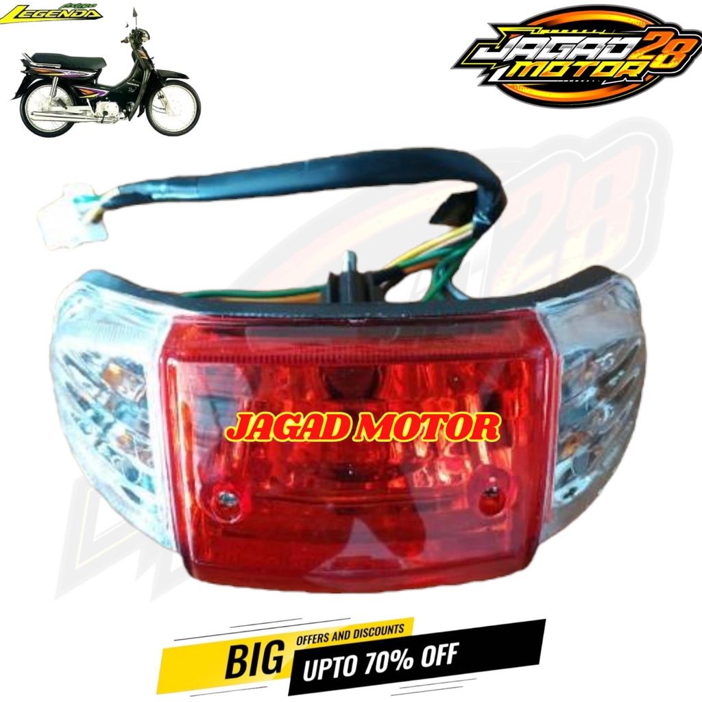 Lampu Belakang Honda Astrea Grand Sabit Legenda 2 / Lampu Stop Astrea Grand Sabit Legenda 2 / Lampu Stop Belakang Astrea Grand Sabit Legenda 2 / Stoplamp Belakang Astrea Grand Sabit Legenda 2