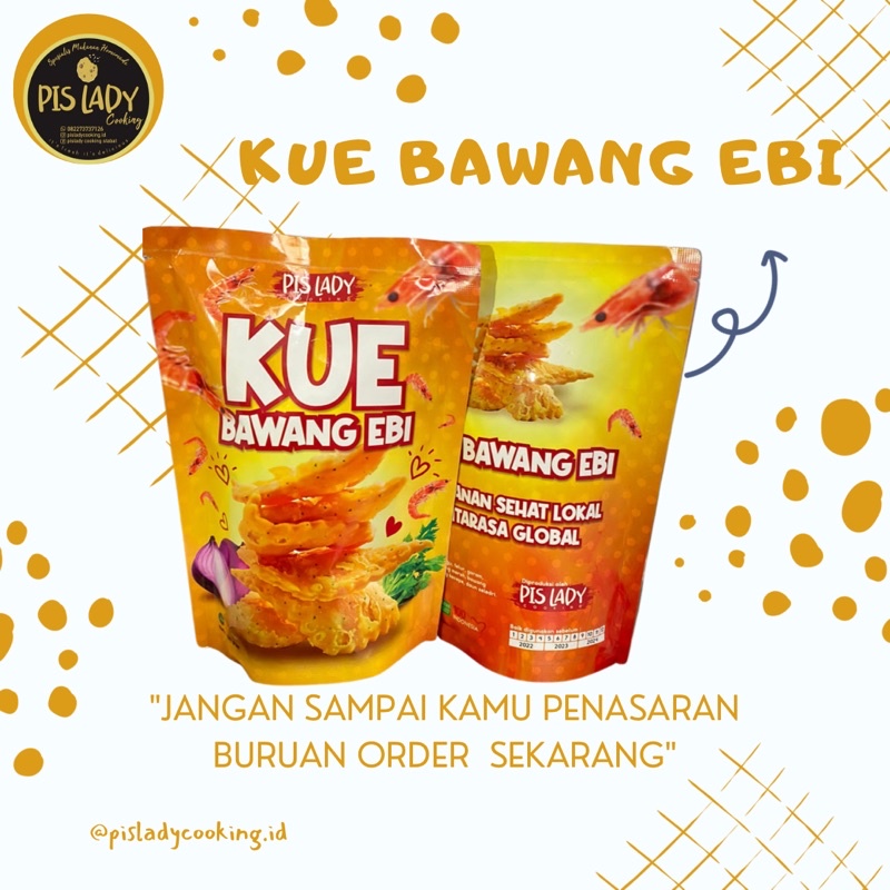 

Kue Bawang Ebi dari Pisladycooking