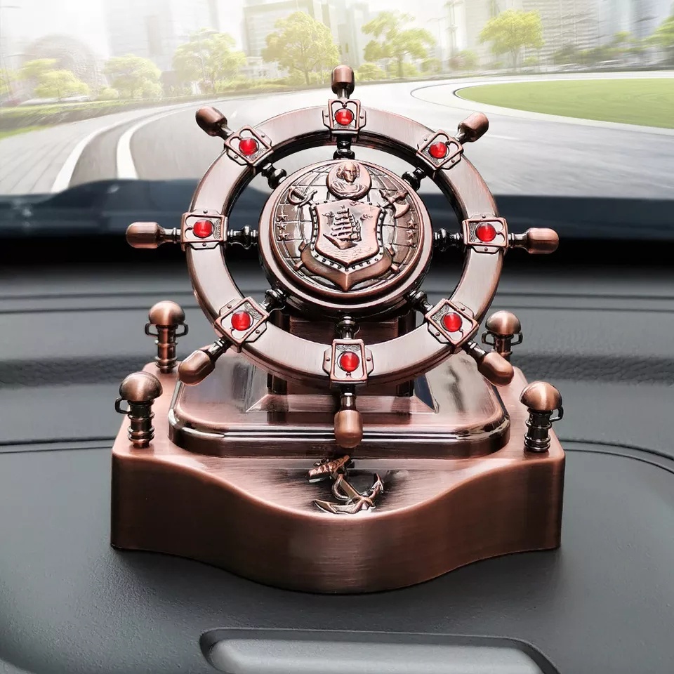 Pajangan Dashboard Mobil Stir Kapal