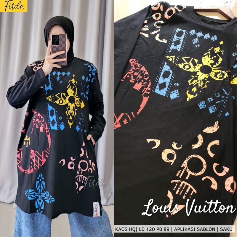 Tunik Wanita Model Terbaru Premium Quality Louis Vuitton By Firda Terbaru Kekinian Best Seller