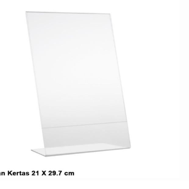 

BISA COD ✔️Acrylic/Akrilik Brosur Stand A4 Series|KD8