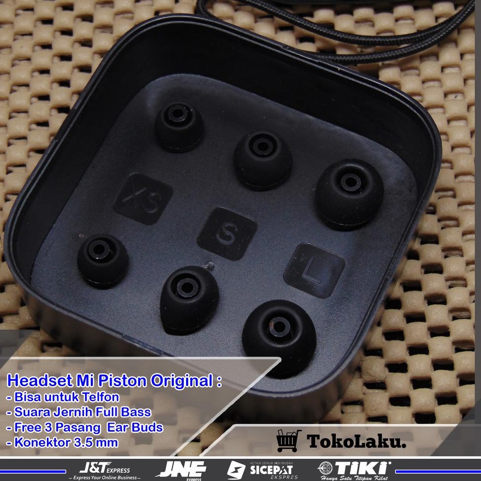 {LTN.22Oc22p} Headset Xiaomi Piston Mi In-Ear Original Eearphone Xiaomi Piston Mi In-Ear Original He