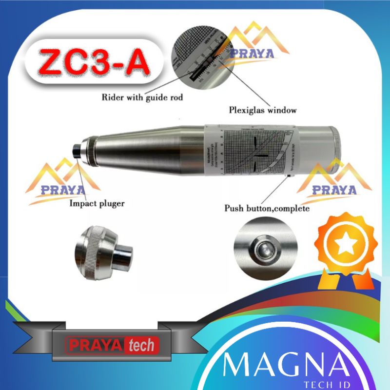 CONCRETE HAMMER TEST ALAT TES UJI KUAT TEKAN BETON