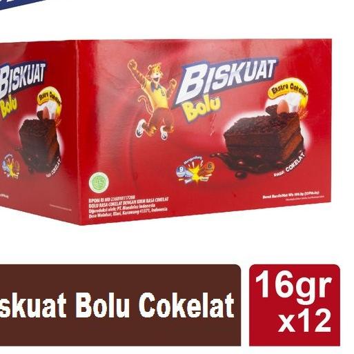 

10.10 Brands Festival BISKUAT BOLU COKELAT 16 gr - 1 Box Isi 12 pcs ( HARGA 1 BOX ) !!