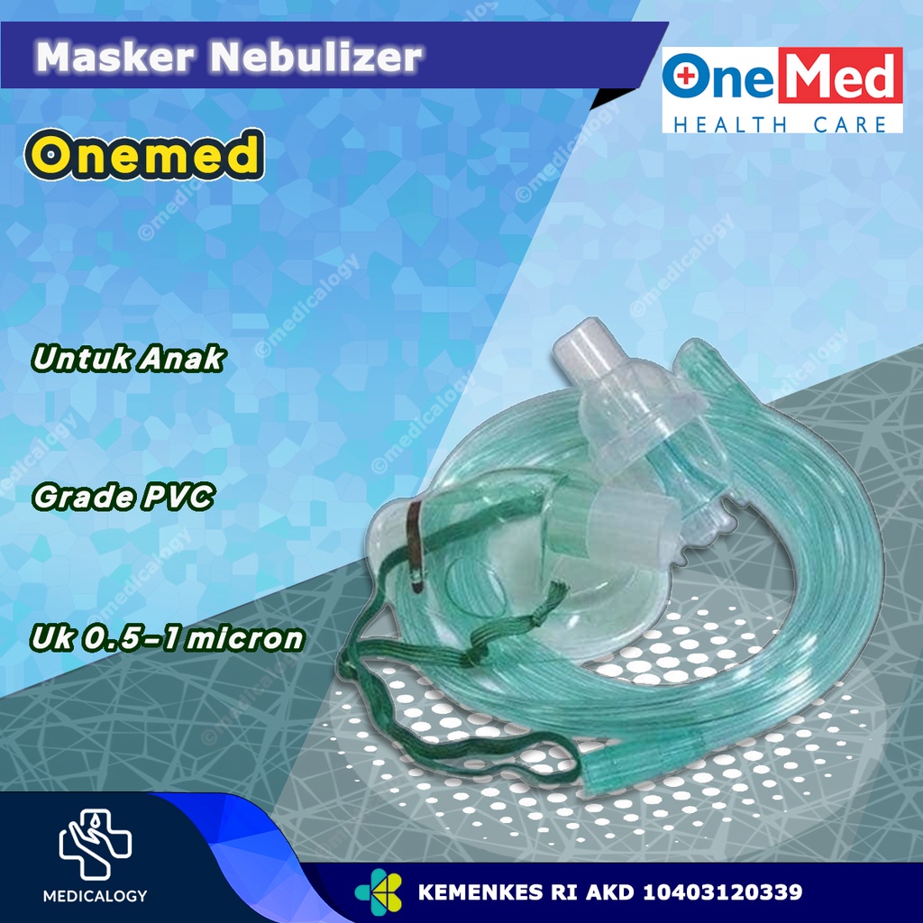 Masker Nebulizer Anak OneMed