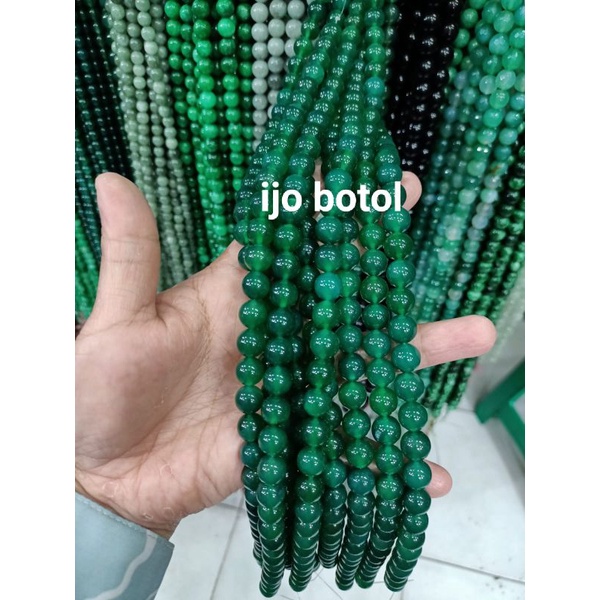 gelang giok/ manik giok 8mm,10mm