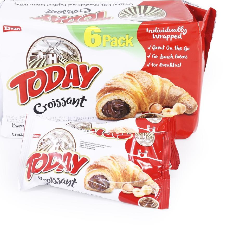 

Import Terlaris Elvan Today Croissant Pack Isi 6 Roti Turki Original grosir