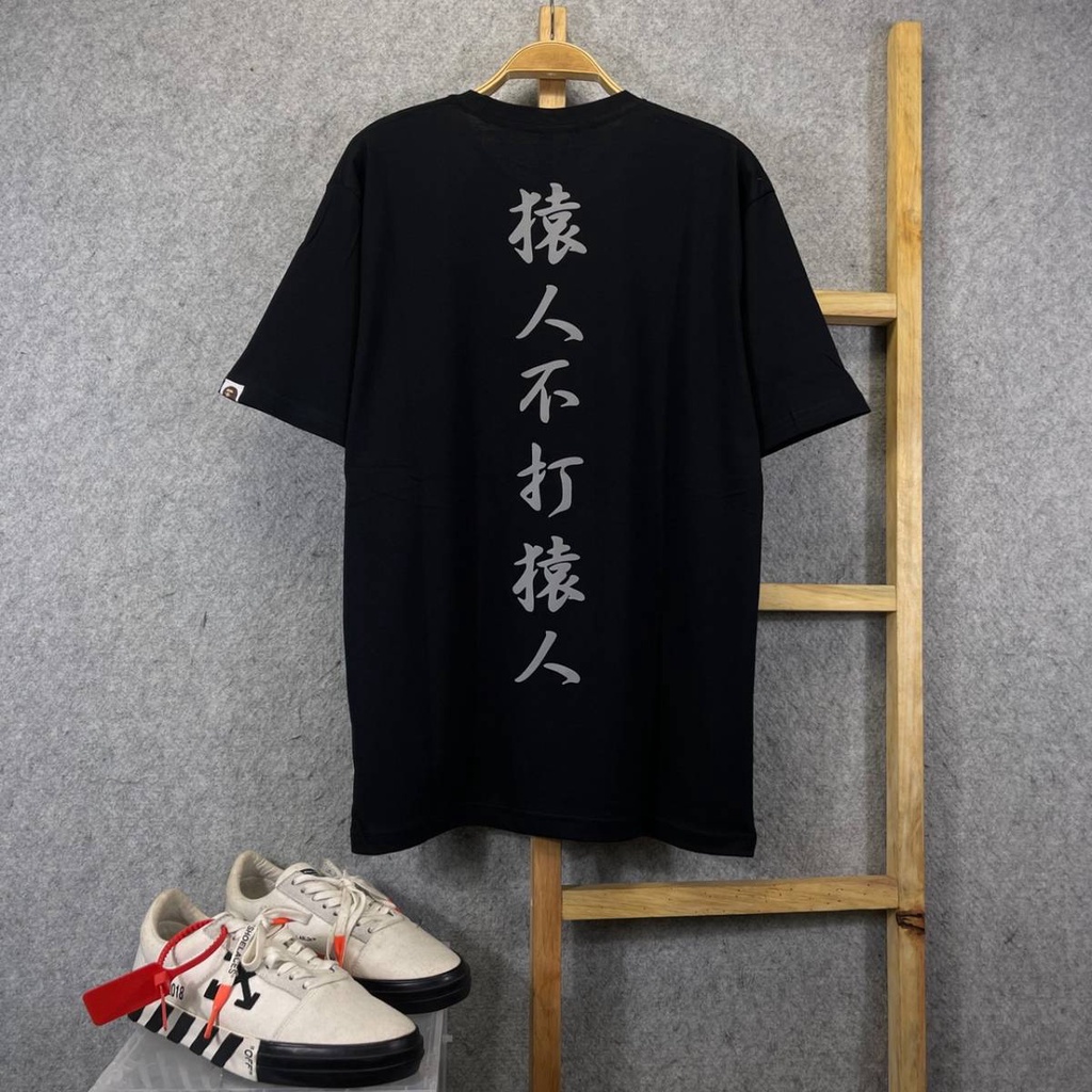 KAOS TSHIRT A BATHING AAPE BAPE JAPAN FONT MIRROR FULLTAG