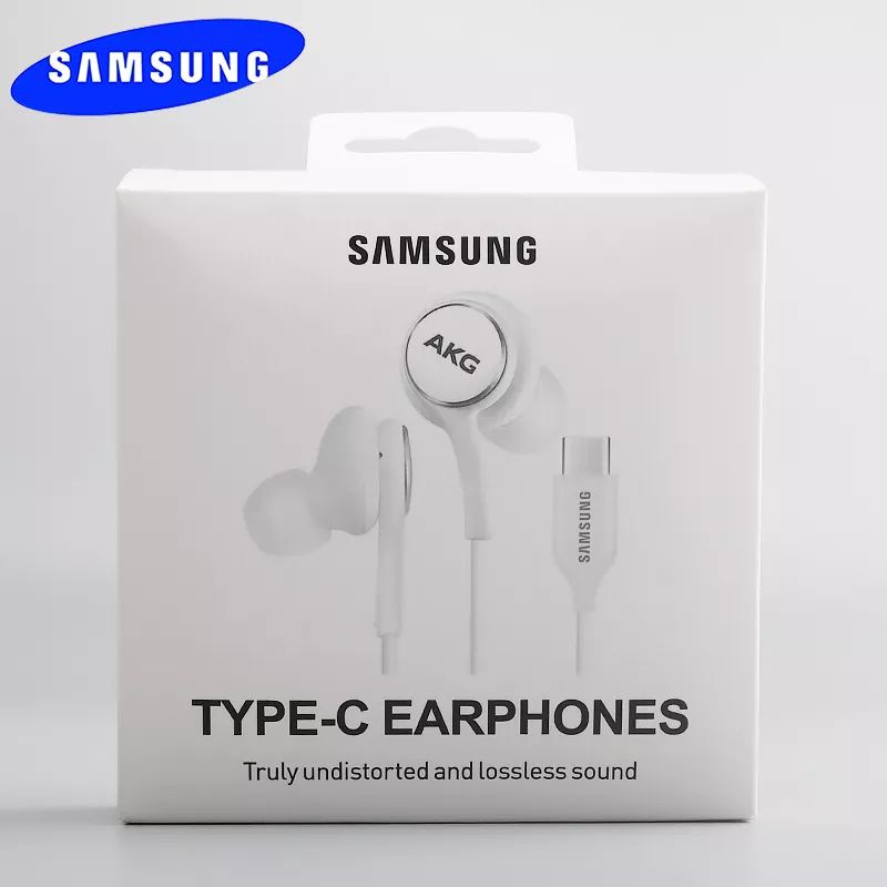 HEADSET EARPHONE AKG ORIGINAL SAMSUNG GALAXY S10 / S10 PLUS HANDSFREE JACK TYPE C ORI