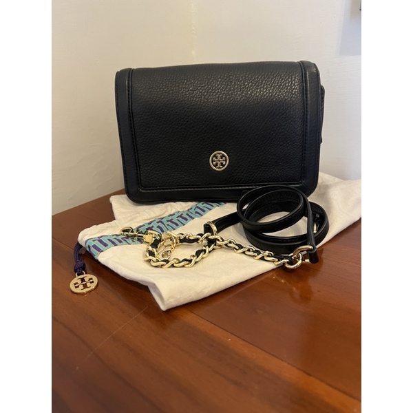 SALE Tory Burch Robinson Sling Black Bag
