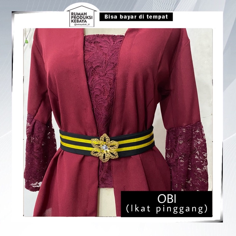 Selendang obi aksesoris pakaian tradisional