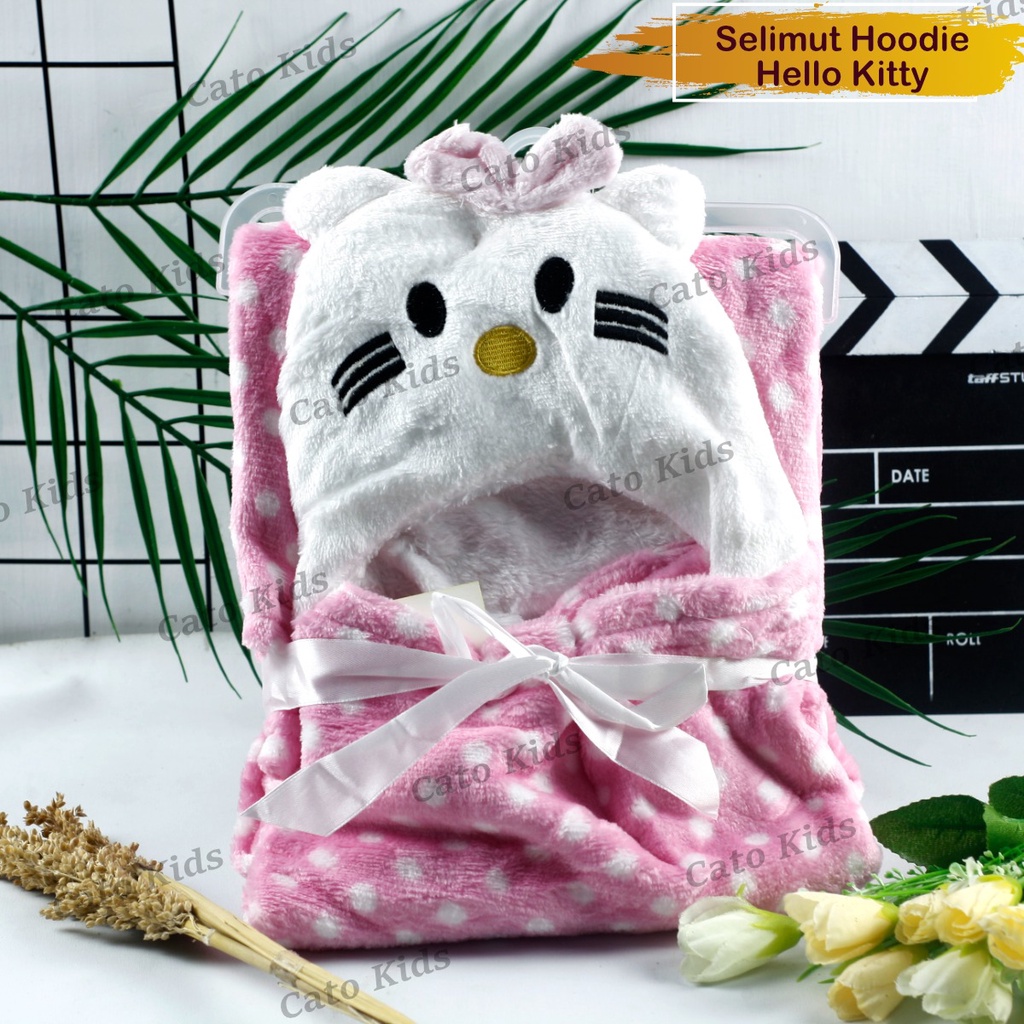 Selimut bayi berkualitas import topi / Selimut Bayi Topi Boneka 3D