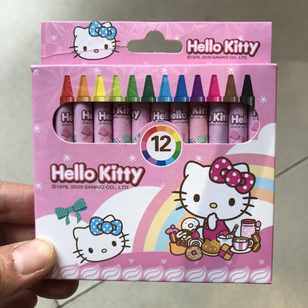 

￼Crayon mini 12 warna / Krayon Pensil Warna Anak 12 in 1 Menggambar Mewarnai Melukis