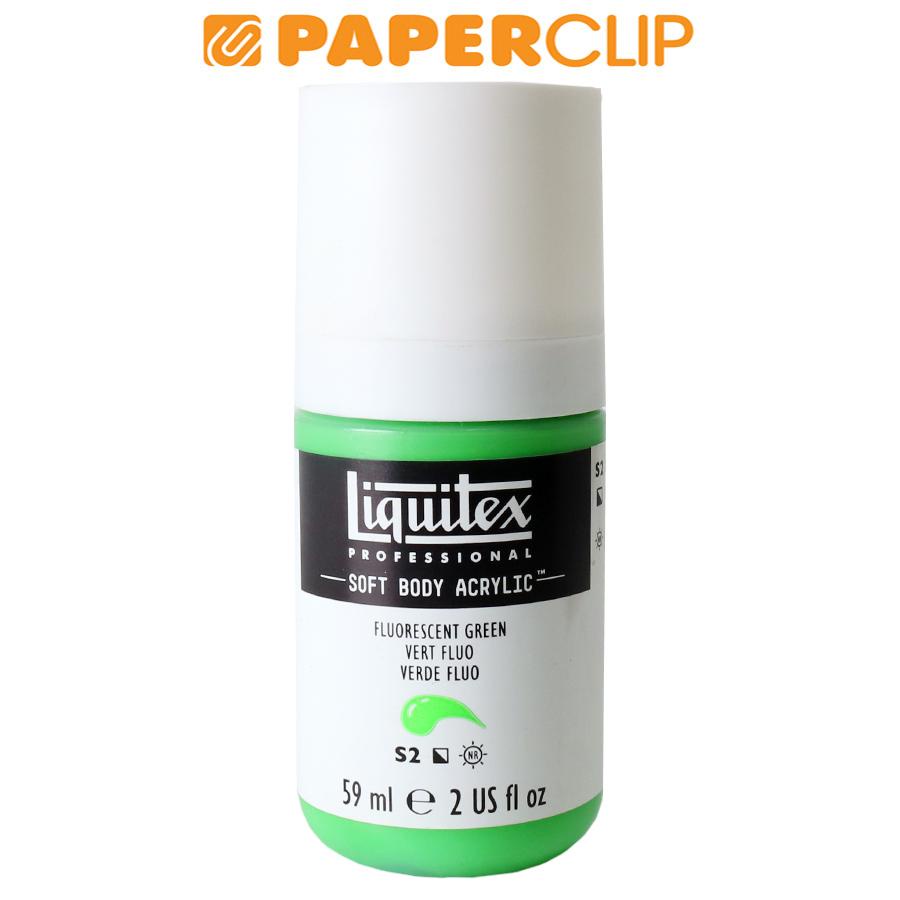 

ACRYLIC SOFT BODY LIQUITEX 59ML S2 1959985LQ FLUORESCENT GREEN