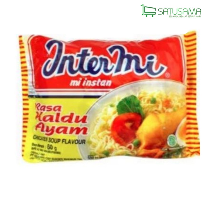 

PROMO Mie Instan Intermie 60gr / per Dus (isi 40 Bungkus) - Kaldu Ayam