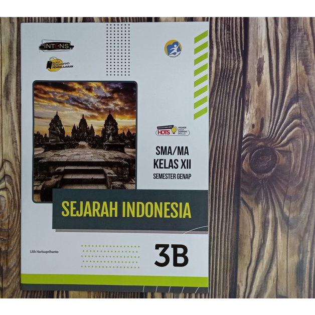LKS Sejarah Indonesia SMA MA Kelas 3 XII Semester 2 INTENS