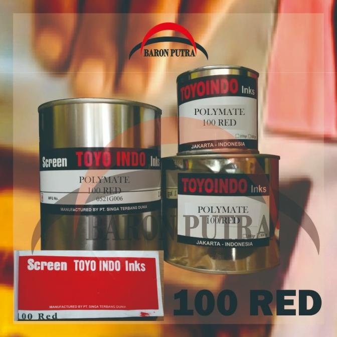 

Ready...Ready...Ready...] TINTA TOYO POLYMATE 100 RED 500GR (TINTA PLASTIK)