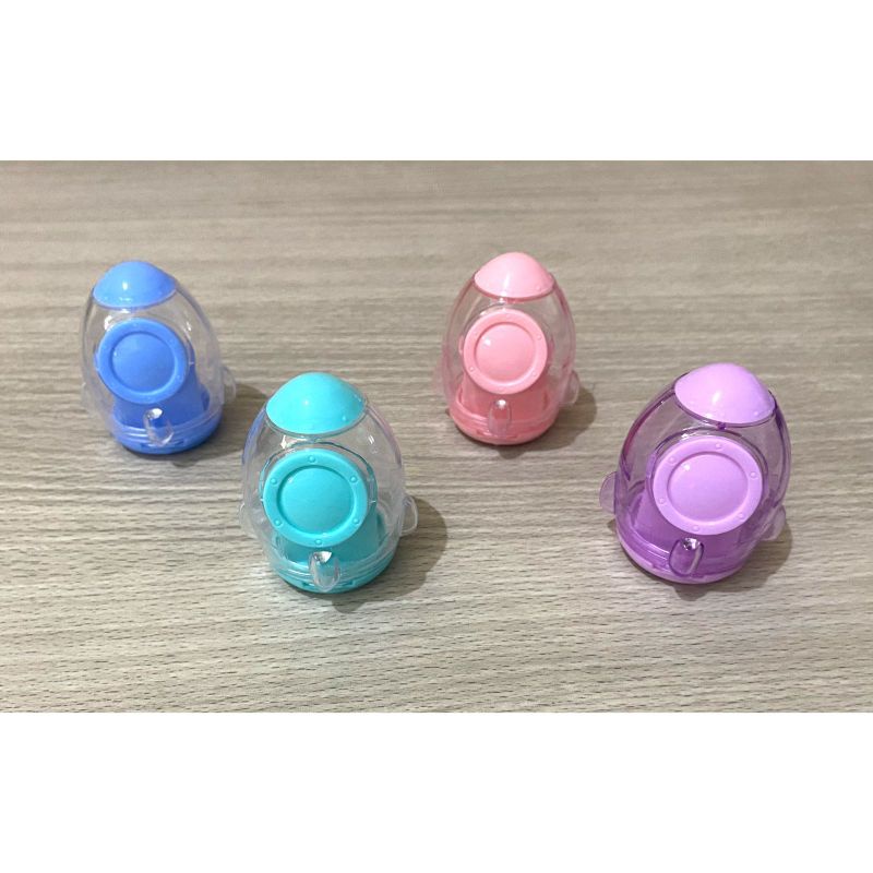 

Rautan Pensil 2 Lubang Karakter Roket Apollo