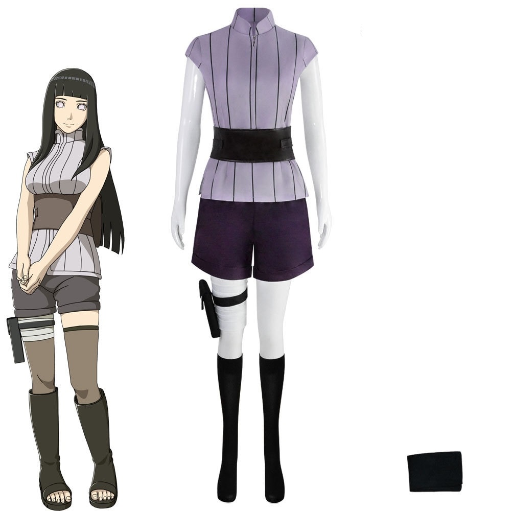 Kemeja Shirt Cosplay Custom Naruto Hinata Hyuga