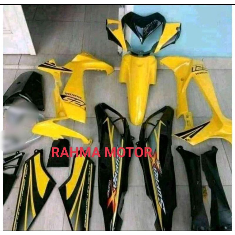 full body cover body kasar halus Supra x 125 new Batman 2007-2009