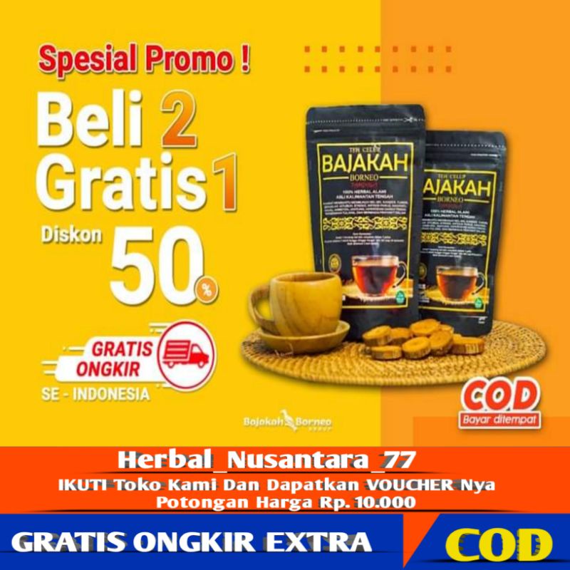 

[PROMO] TEH BAJAKAH Siap Seduh Beli 2 Gratis 1 Original 100% Bisa Cod