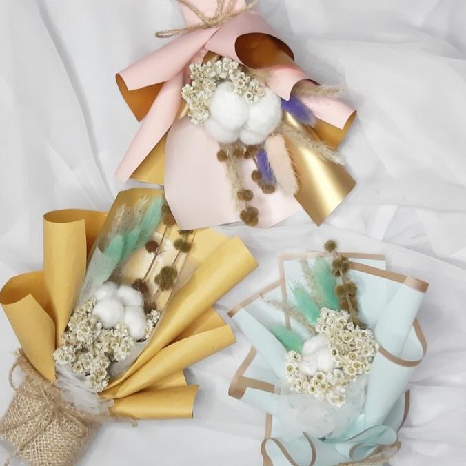 BEST PRODUCT Dried Flower Mini Bouquet | Mini Buket Bunga Kering / Bucket bunga kerinng murah / buck