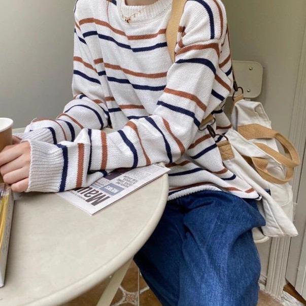 Tertarik--WENDY BLOUSE SWEATER - korean sweater / sweater murah / sweater wanita / knitwear / knit s