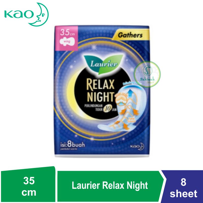 Laurier Relax Night Pembalut wanita