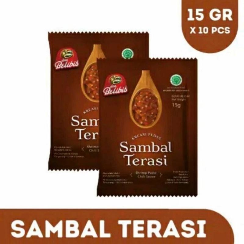 ✨ FSFF ✨ Sambal Terasi Dua Belibis 1 pack isi 10pcs