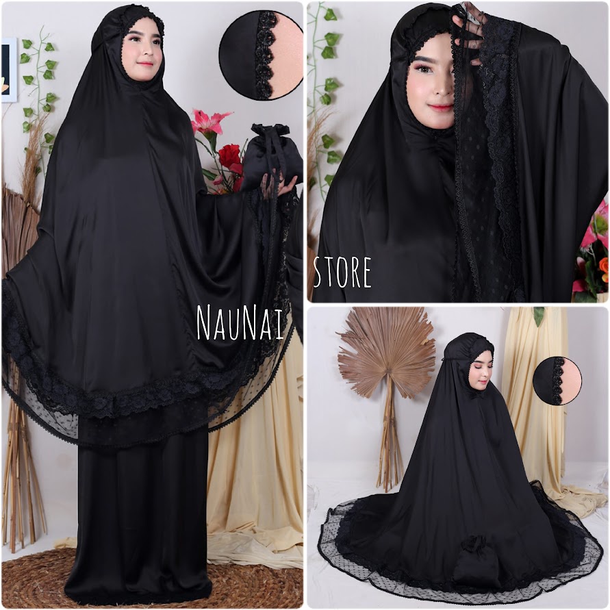 Mukena Mahar Mewah Armani Silk Premium Mukena Seserahan