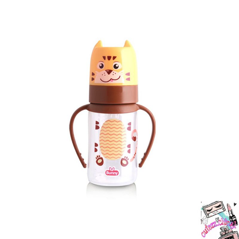 ☃Cutezz_Ching1☃Lusty Bunny Character Feeding Bottle Botol Susu With Handle DB-2414/1214