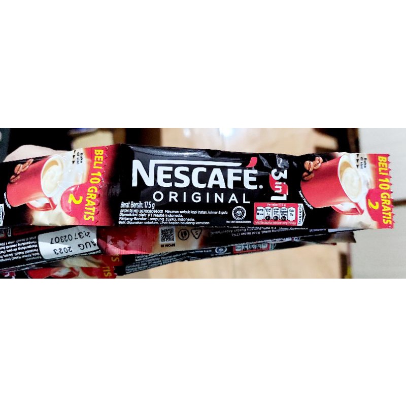 Nescafe Original 3in1 17.5gr x 10pcs