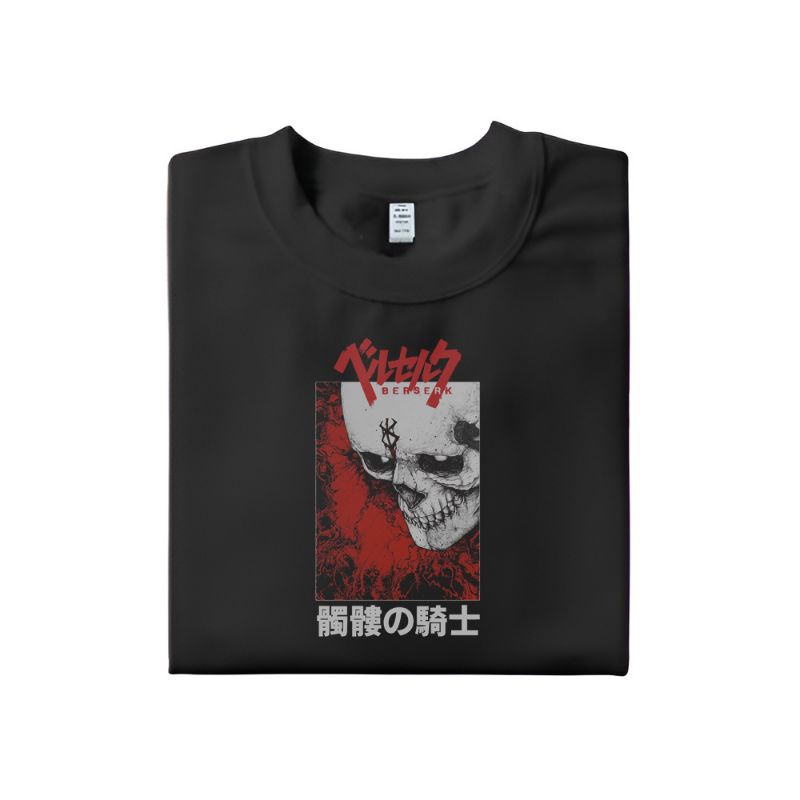 KAOS | T SHIRT | BERSERK | KAOS ANIME | BERSERK NIGHTMARE
